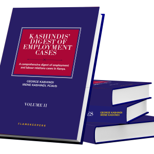 Kashindis Law Digest of Employment Cases Vol 2